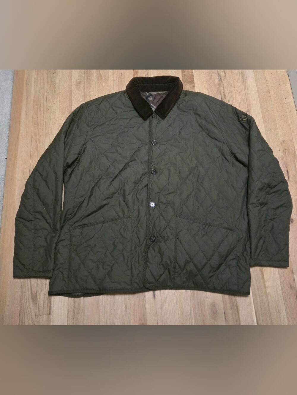 Polo Ralph Lauren Men's Jacket 4XLT Camo Reversible Quilted Barn Coat Big & Tall